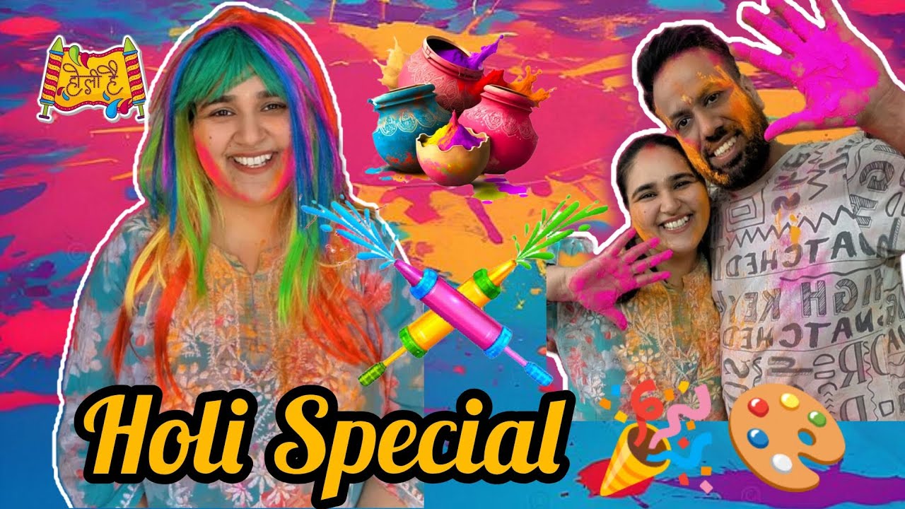 Hum Tum ki taraf se aap sabhi ko Holi ki हार्दिक शुभकामनाएं 🎨 #holi #2026 #festival #family 