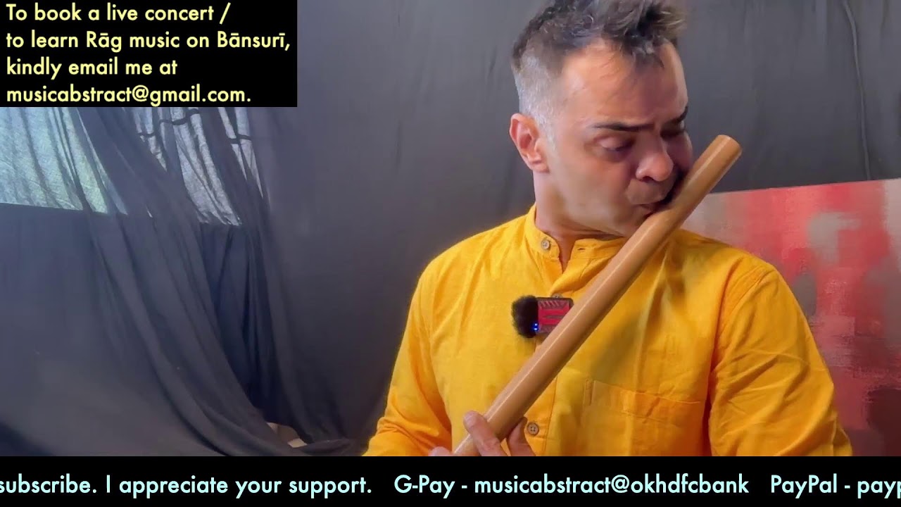 Night Rāgas - Rāgas Nāyakī Kānadā & Bāgeshrī - Jay Thakkar - Bānsurī