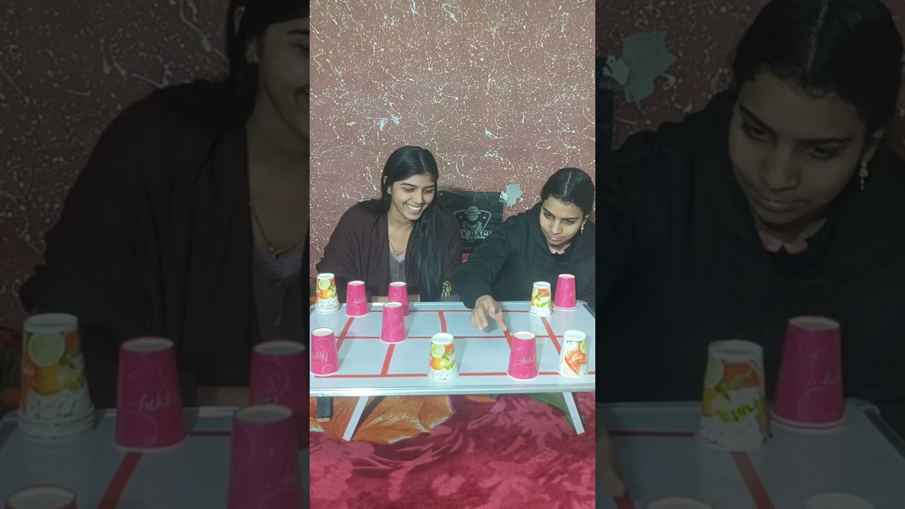 Board games with craft paper cup challenge #boardgames #papercraft #papercupcraft #games #fun 