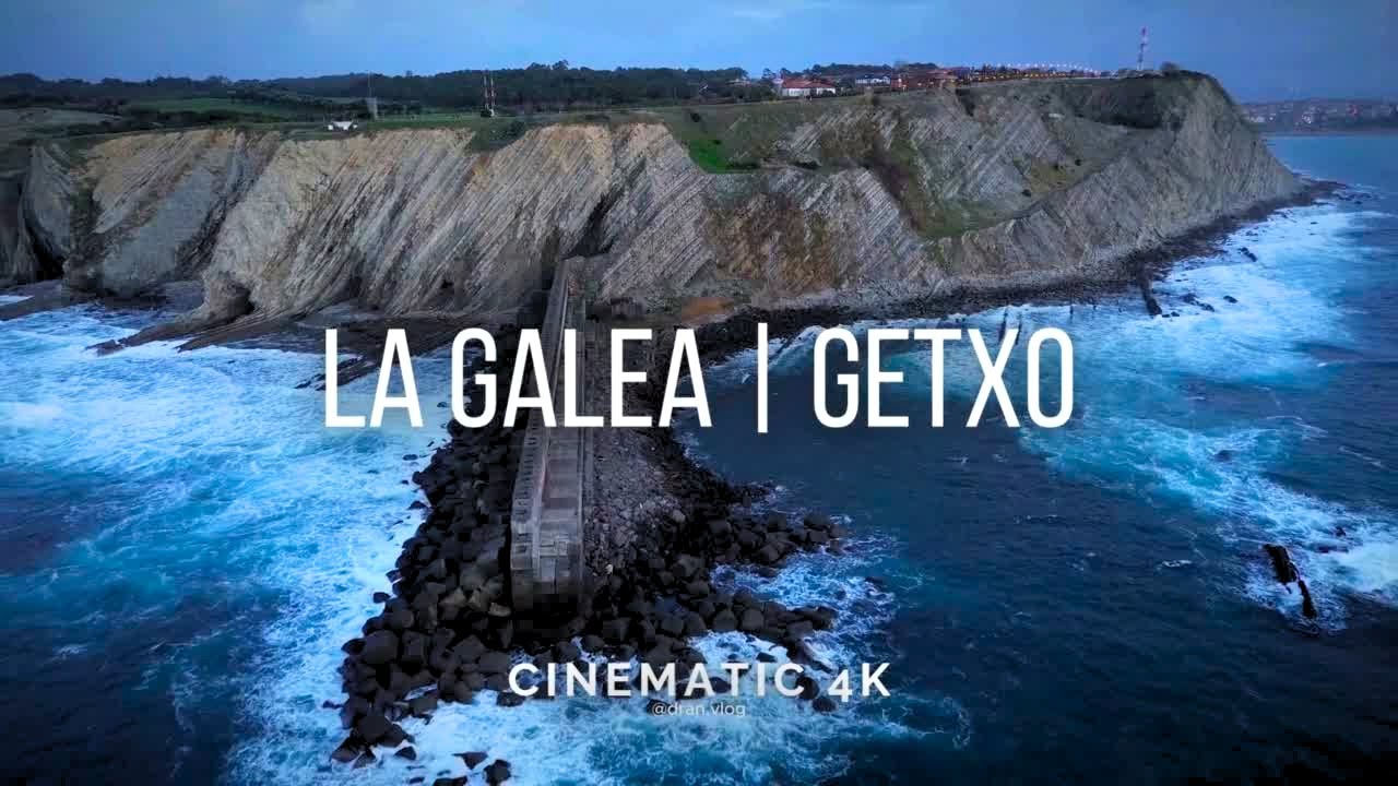 LA GALEA como nunca antes la viste - 4K Dron Cinemático | GETXO, Pais Vasco (Vizcaya, Euskadi)