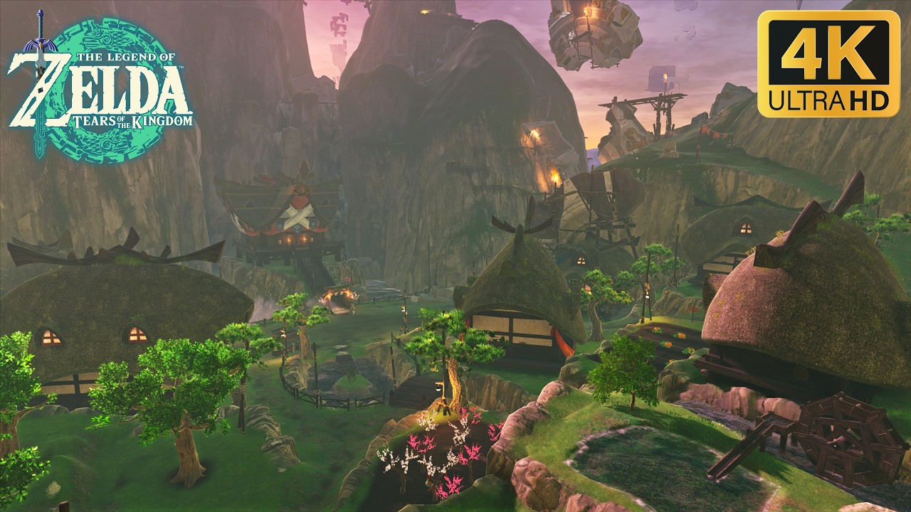 Zelda TotK 4K 60FPS Showcase | RTX 4070 Ti