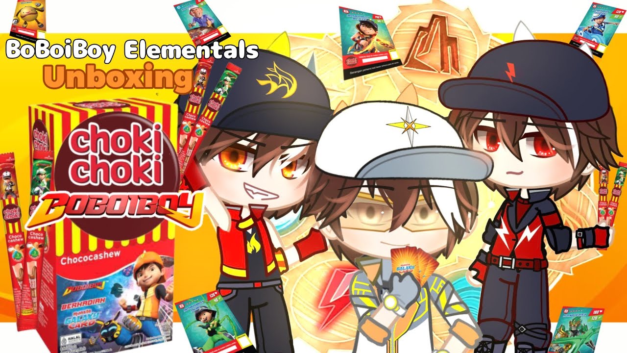 BoBoiBoy UNBOXING CHOKI CHOKI BOBOIBOY⁉️ | Part 1 |  BoBoiBoy Gacha | React to Choki Choki Boboiboy