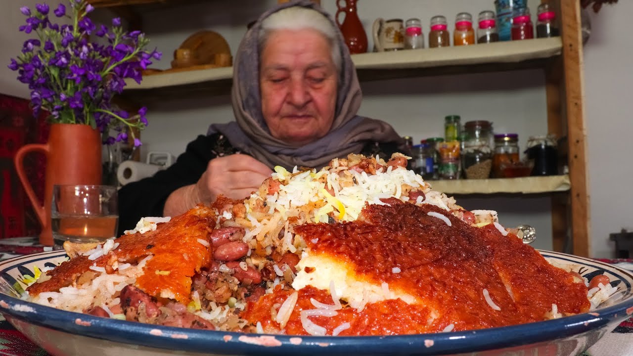 Очень Вкусно, 😋Легко, Фасоль, Курица, Рис с Грецкими Орехами🐔