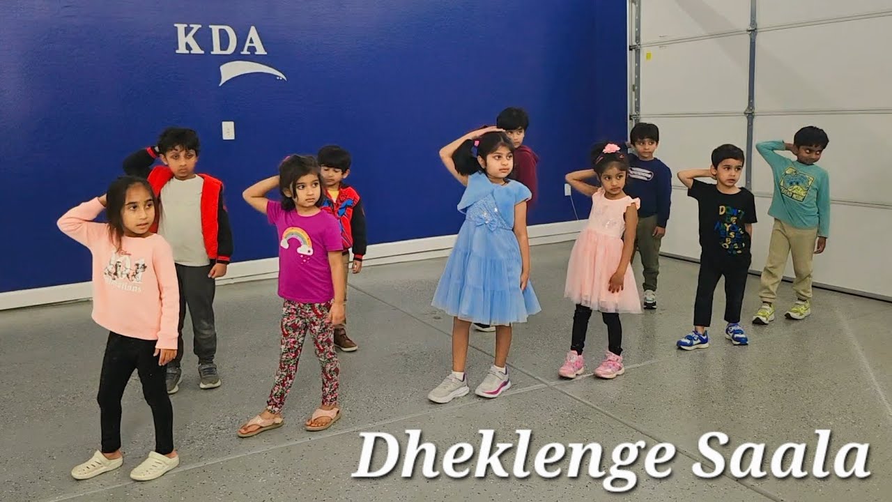 Dekhlenge Saala | Ustaad bhagat Singh | Kids Dance Moves | Pre-Junior Batch | KDA