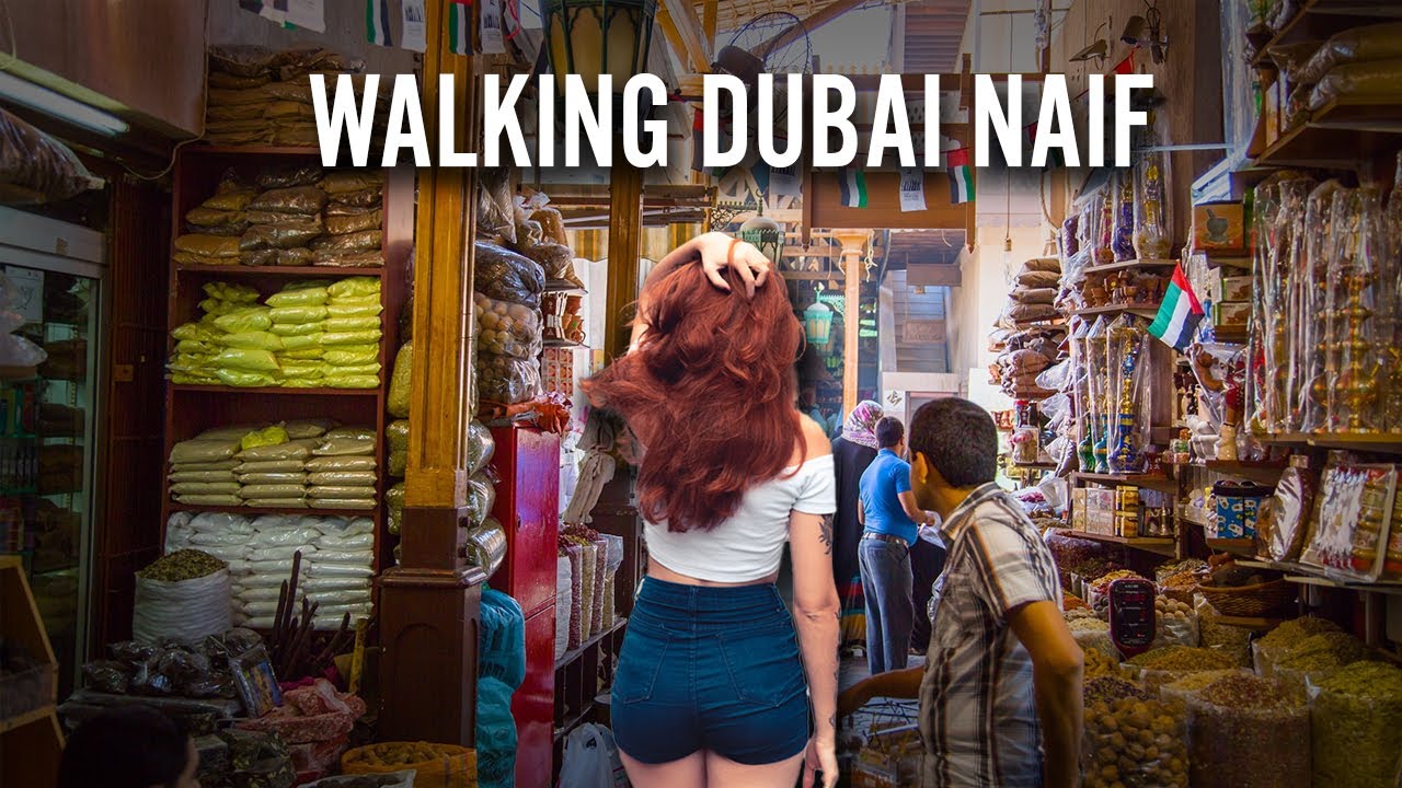 Immersive Dubai Market Walk: A Journey Through the Streets with Authentic Sounds and Vibes