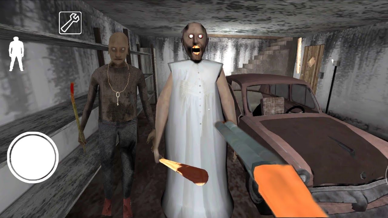 || Gunplay in Granny Reawakening [Full game] Granny nd grandpa Scary game Horror