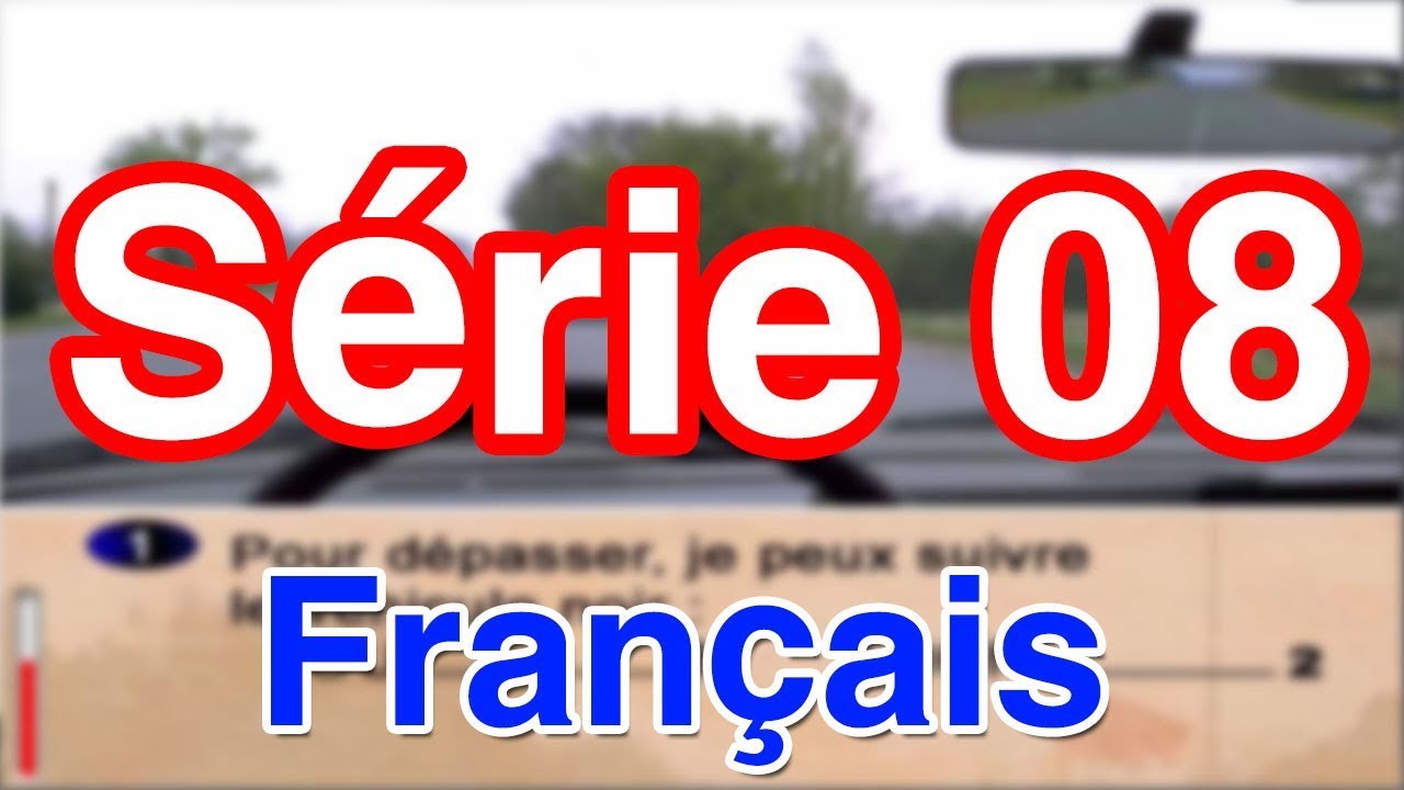 Code De La Route Au Maroc ( FR ) - S&eacute;rie 08