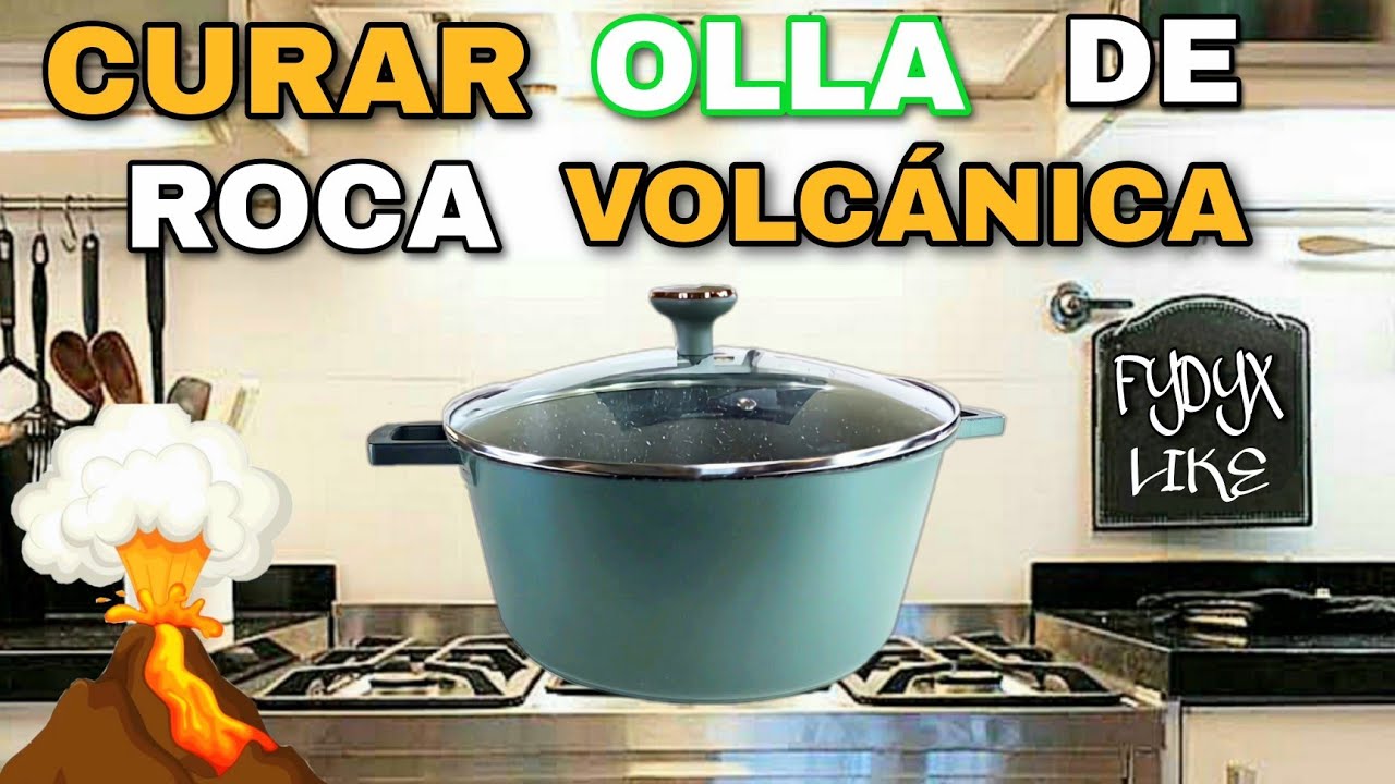 Curar Caserola De Roca Volc&aacute;nica 🌋 El Mejor M&eacute;todo