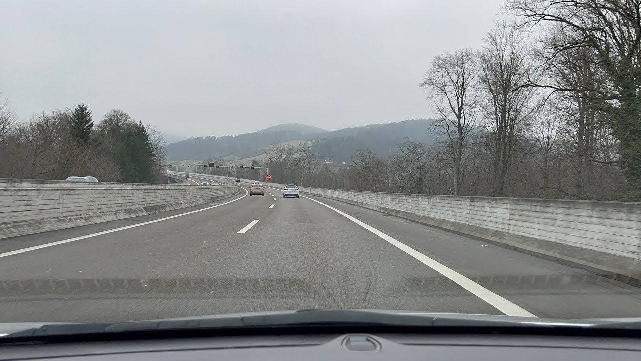 Foggy Sunday Drive from Lucerne to Aargau 4K. 18.01.2026 - Enjoy and Relax #4k #enjoy #relax 