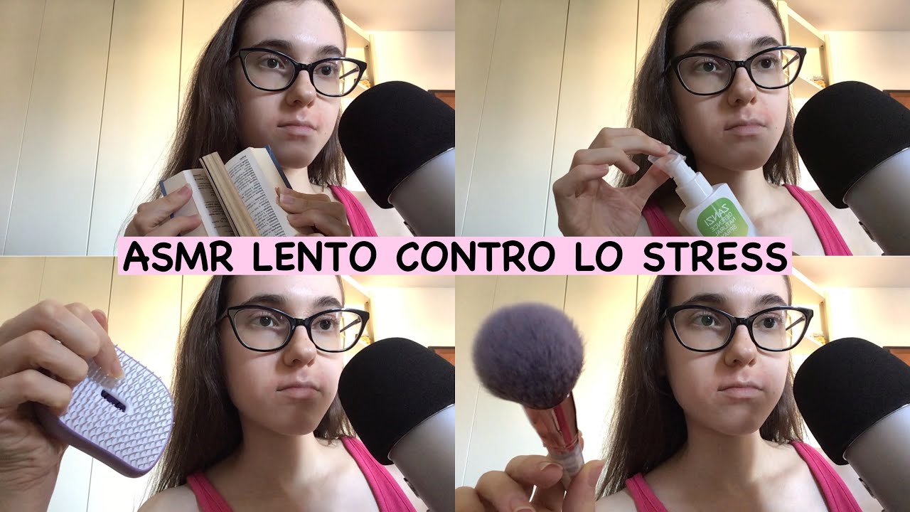ASMR LENTO per ALLEVIARE lo STRESS 🧸