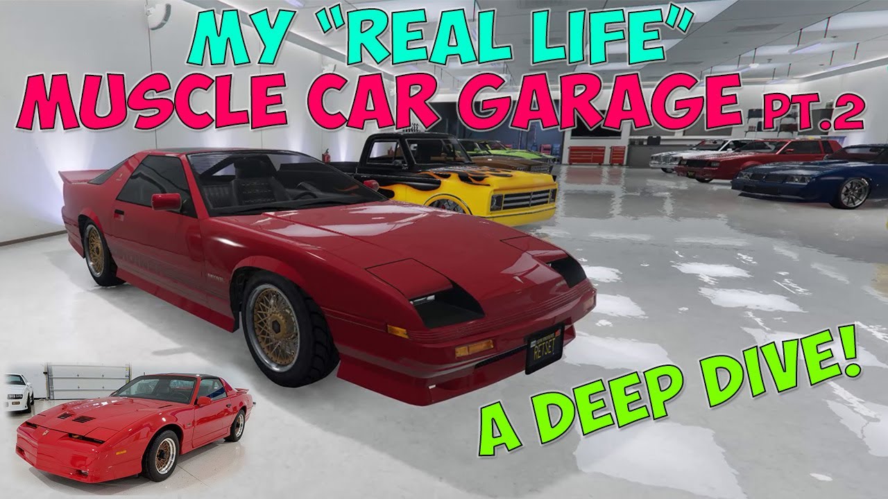My Ultimate Muscle Car Garage Tour (Pt 2) - 