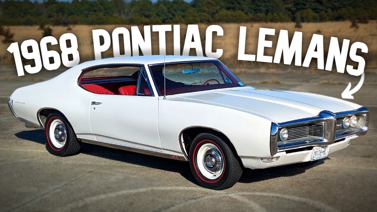 Fantastic Very Original 1968 Pontiac Lemans For Sale~350~White on Red~Documents Galore!