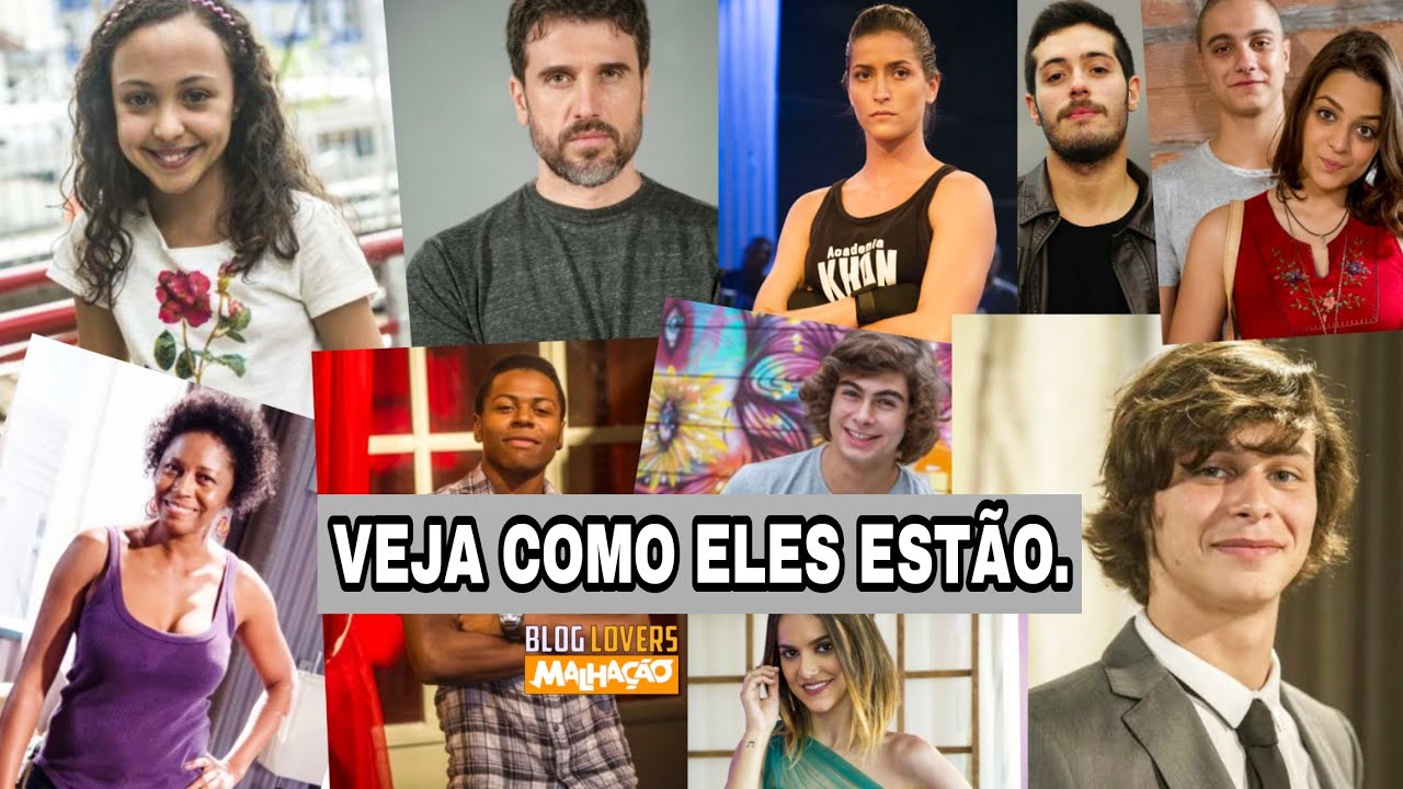 ANTES E DEPOIS DO ELENCO DE 'MALHAÇÃO SONHOS'