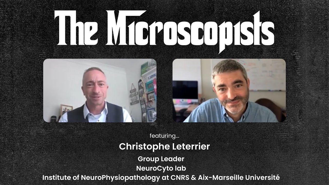 The Microscopists interviews Christophe Leterrier