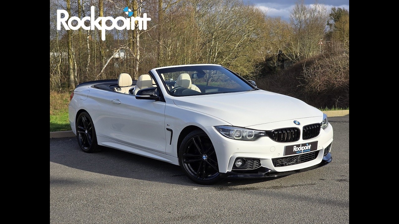 2017 BMW 4 Series 420i M-Sport Convertible 2.0 Petrol Automatic BP67FYR Rockpoint Cars