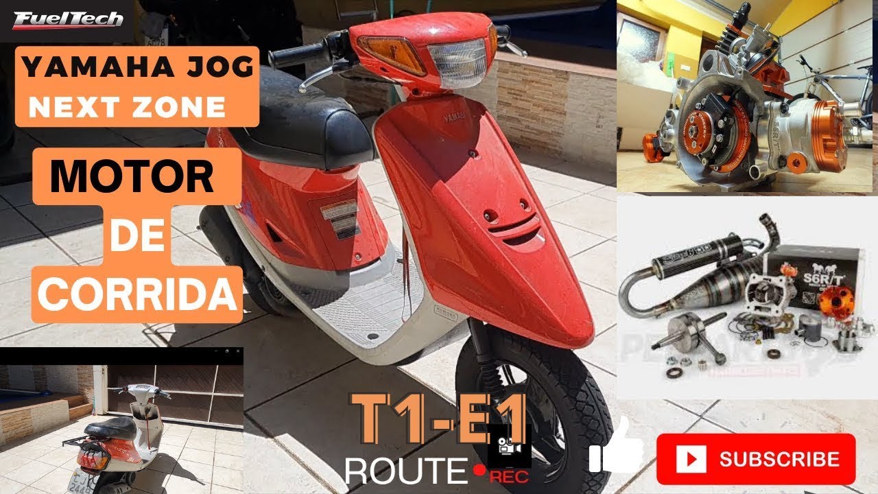 EP-01 YAMAHA JOG RESTAURAÇÃO E PREPARAÇAO, MOTOR DE CORRIDA