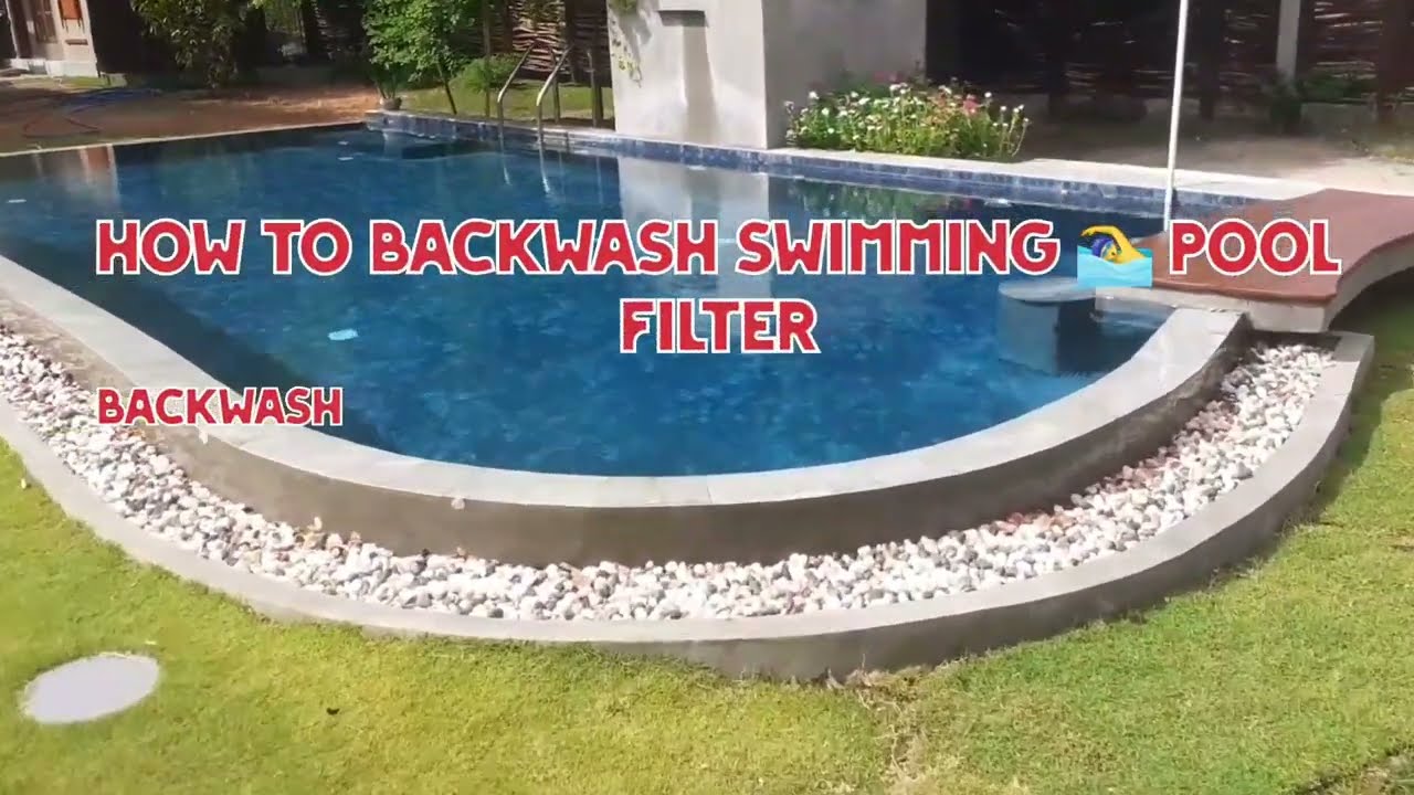 how to swimming pool filter backwash and vacuuming tamil.