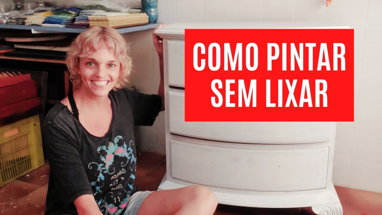 Aprenda a pintar SEM LIXAR!!! Duas técnicas diferentes!!! #facavocemesmo
