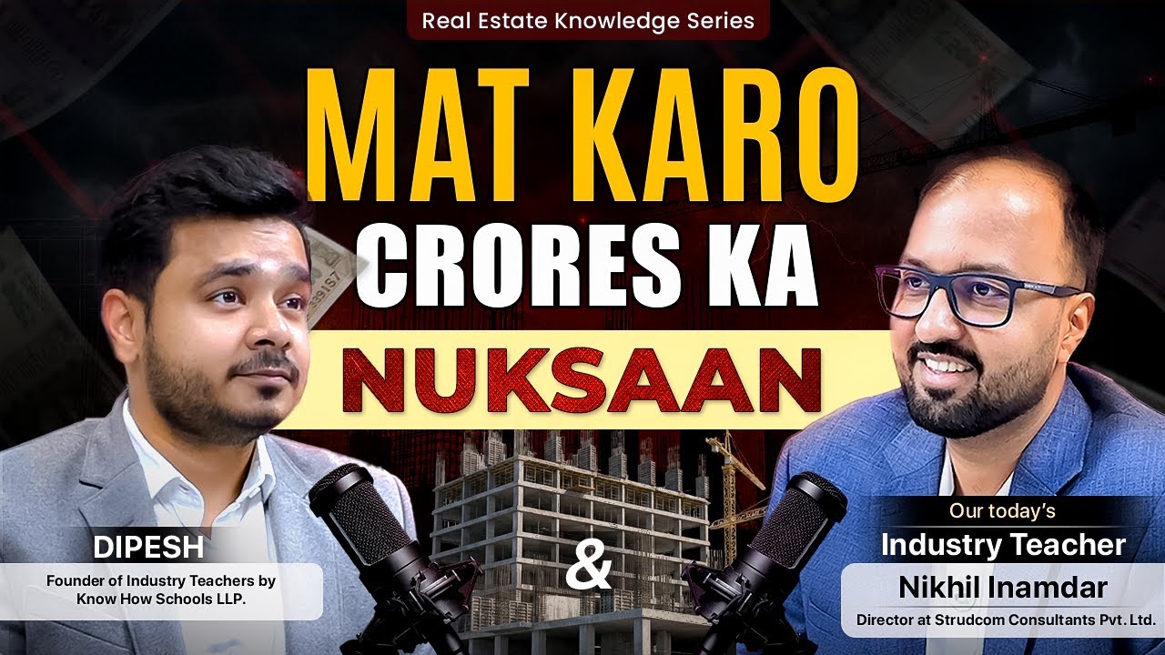 Ek builder ne kaise bachaye 7.5 crore sirf design mei | Nikhil Inamdar x DIPESH Bafna | Real Estate