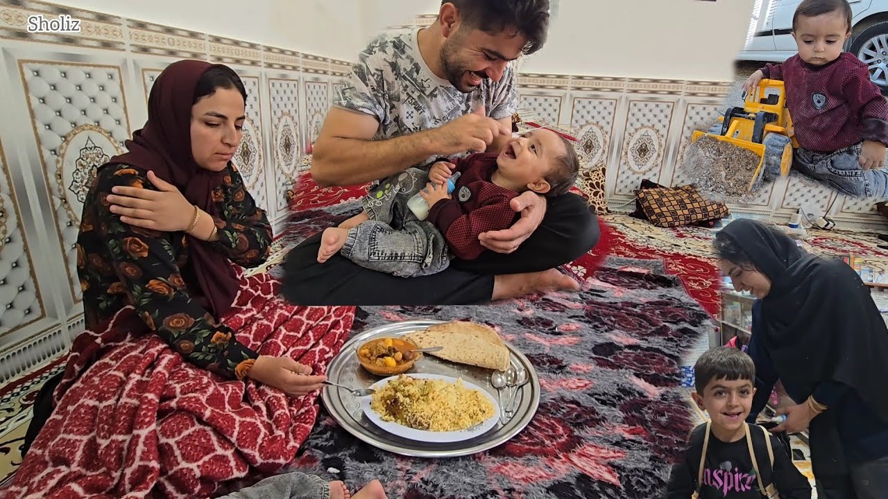 🎒❤️ Rural Life Challenges | Hamid's Family Shops for Hossein's New School Supplies
