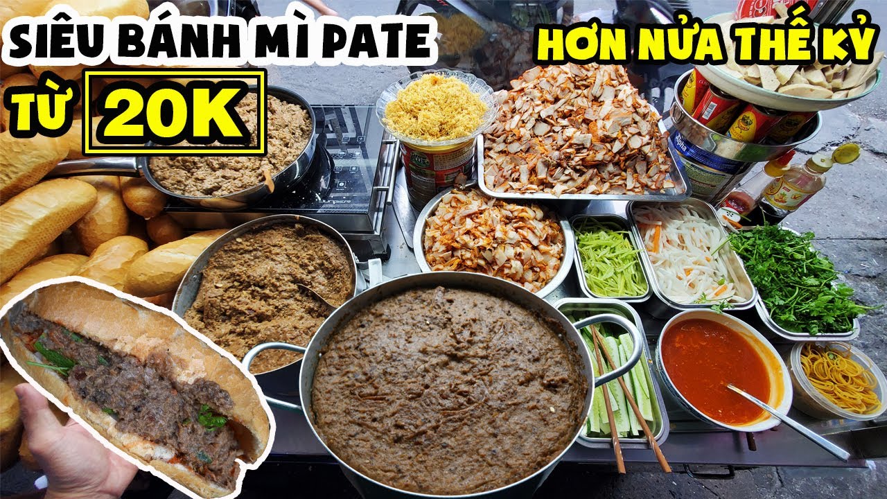 Siêu BÁNH MÌ PATE Từ 20K Tồn Tại Hơn Nửa Thế Kỷ Nổi Tiếng Qua Đến Tận Singapore