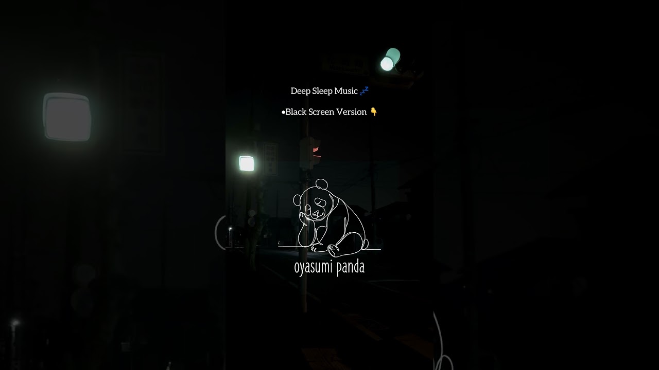 POV: You are melting into deep sleep... 🌑 (Black Screen Link 👇) #Shorts #sleep