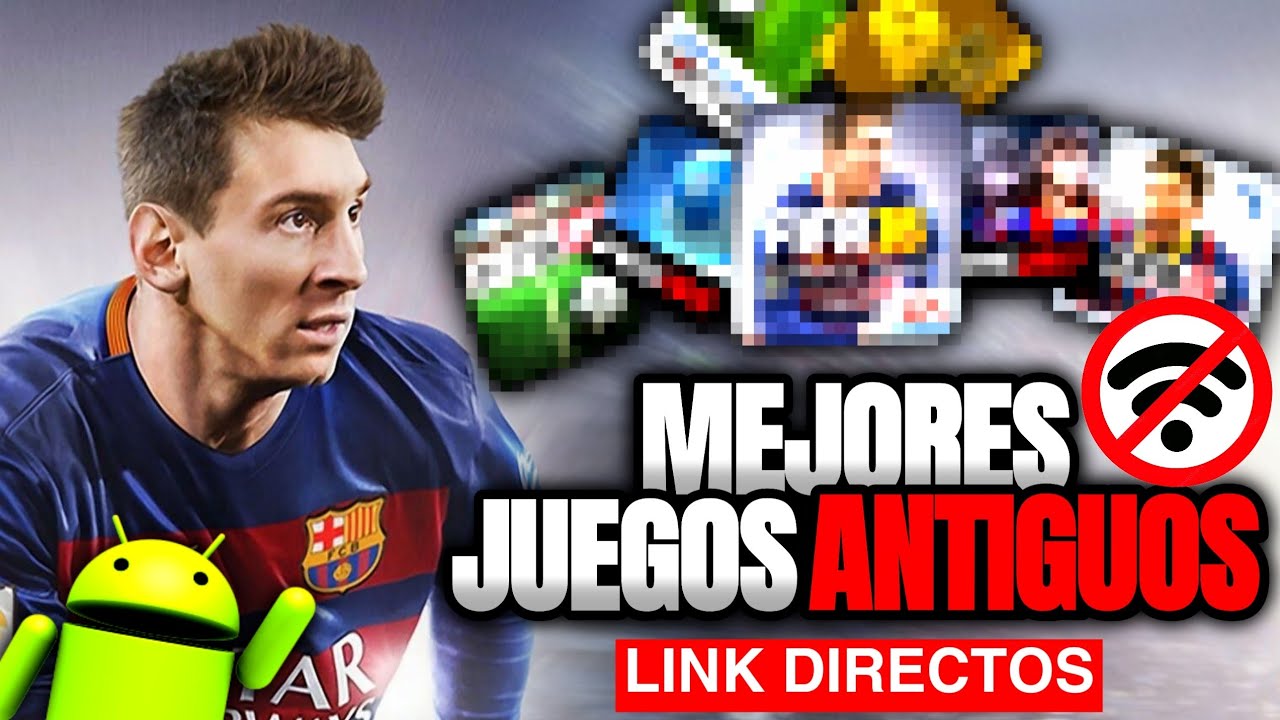 MEJORES JUEGOS de FÚTBOL (ANTIGUOS) para ANDROID! [APK+OBB]