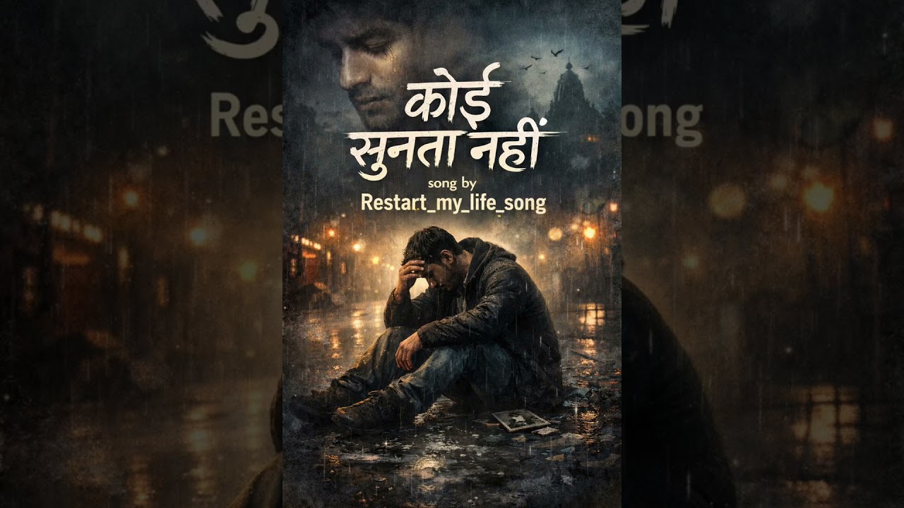 Koi Sunta Nahi – Restart_my_life_song (Heart Touching Hindi Song)