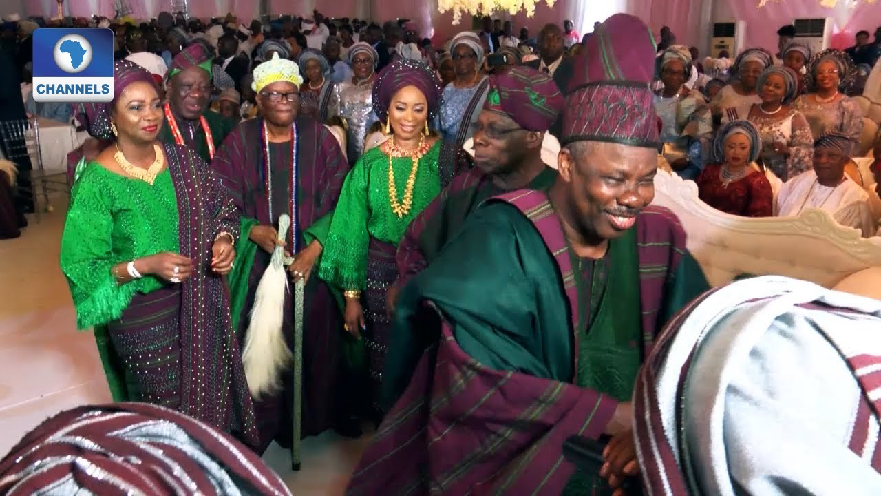 Metrofile: Amosun & Dabiri Families Join Children Ayomide And Oladipo In Holy Matrimony Pt 2