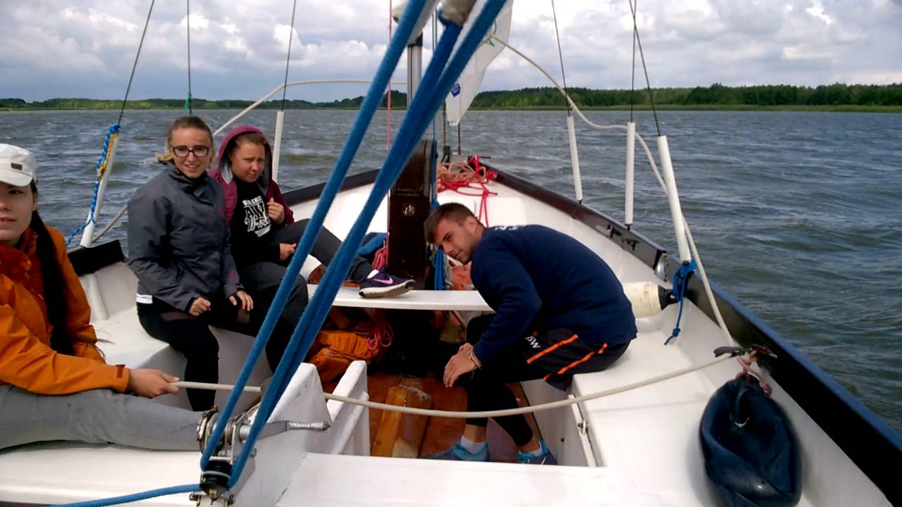 Zwrot przez sztag heavey weather @YachtClubSharksWrocaw
