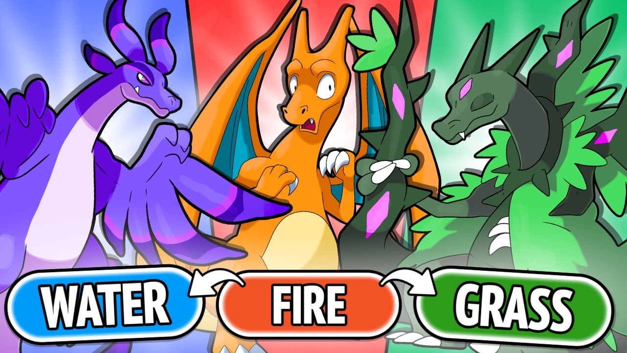 I Type Swapped All 81 Starter Pokemon! (Twice)