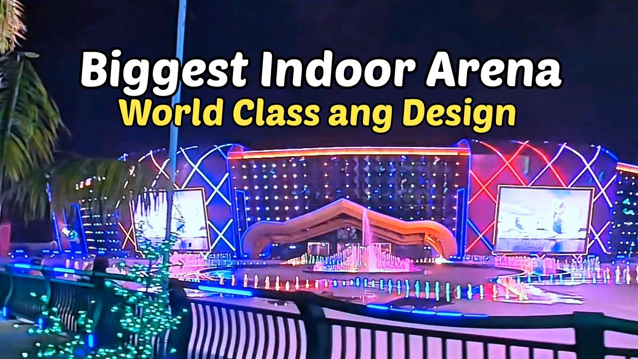 Davao City KJC KING DOME one of the biggest indoor arena at sobrang ganda ng design
