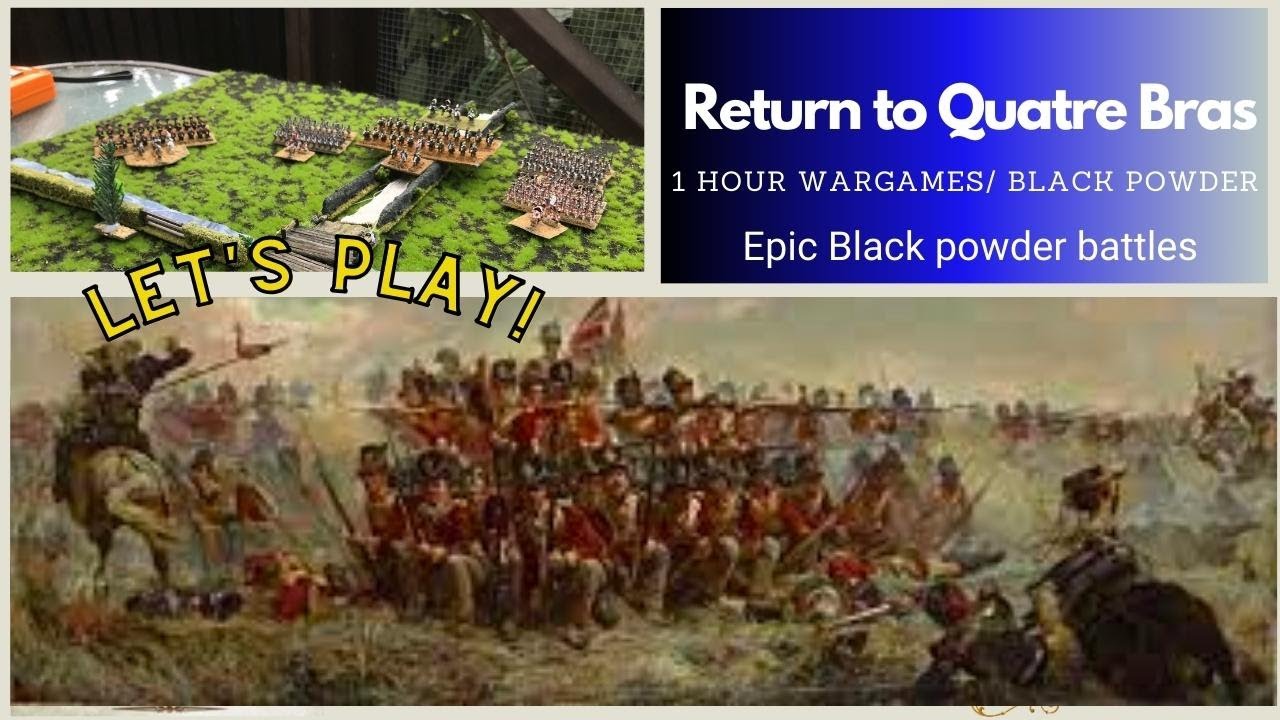 Return to the Battle of Quatre Bras: A Captivating Epic Battle Report
