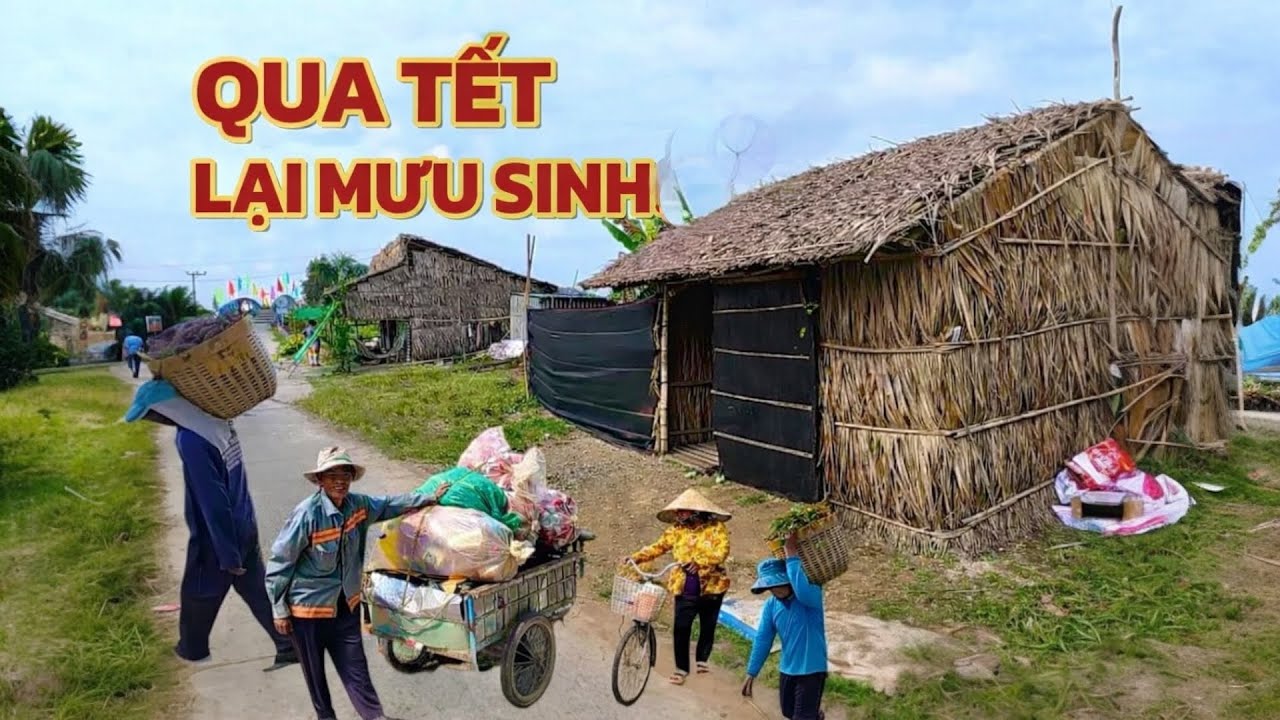 Vùng Quê Sau Tết Buồn Hiu - Người Dân Bắt Đầu Công Việc Ruộng Đồng 