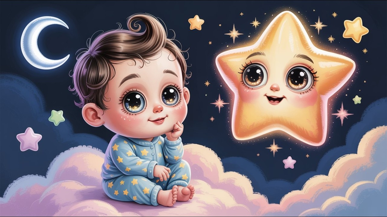 Twinkle Twinkle Little Star Baby Sensory Sleepy Bedtime Video#twinklestarworld #babysleep