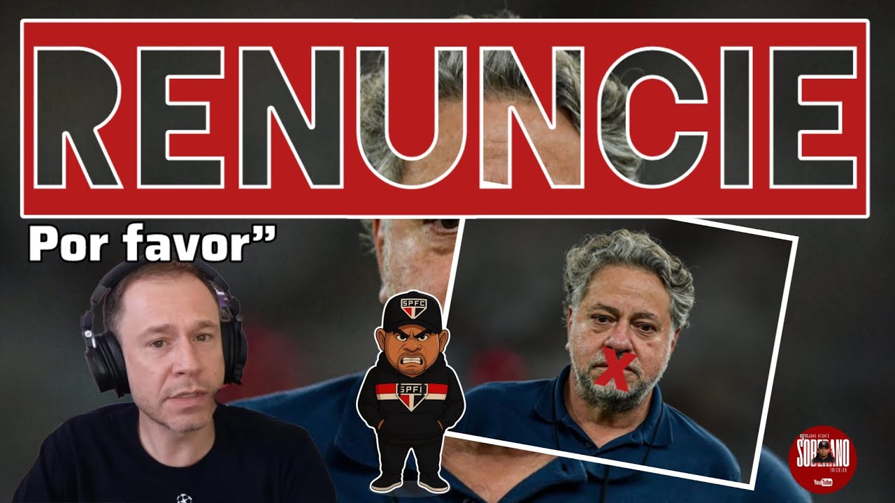 Tiago Leifert Fez um pedido: RENUNCIE .”