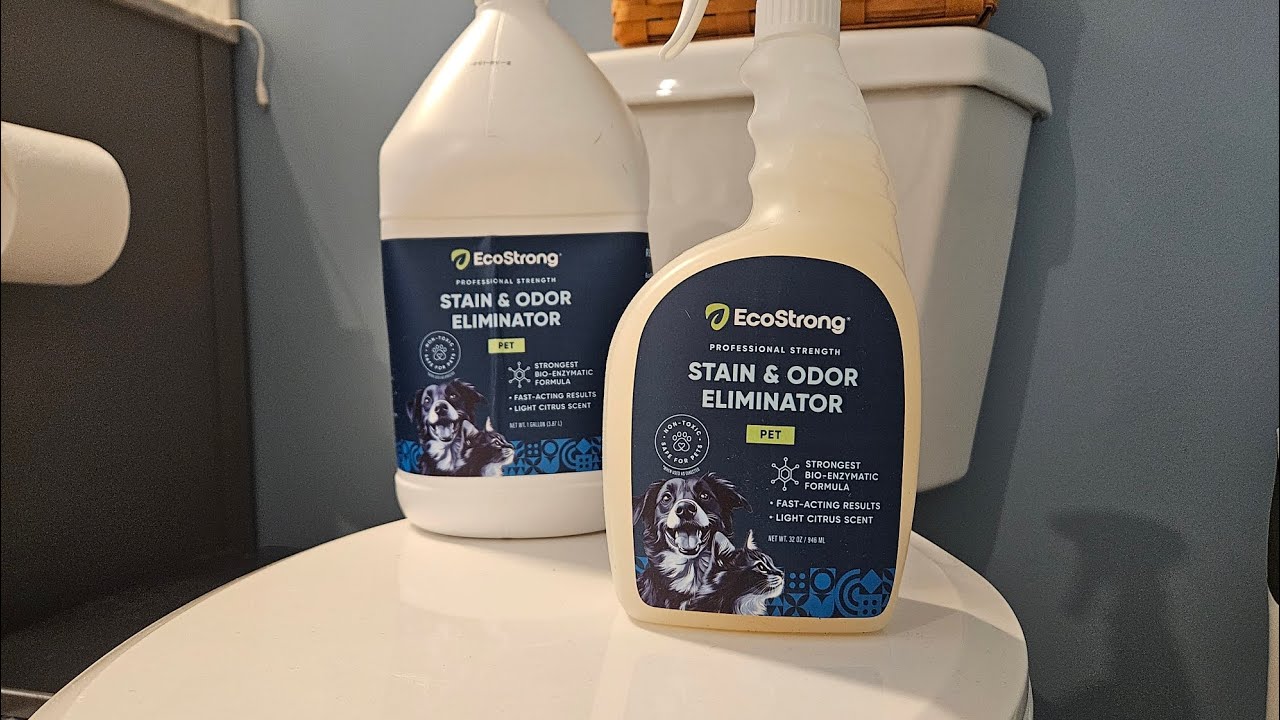 Eco Strong Pet Stain and Odor Remover, Urine Enzyme Cleaner