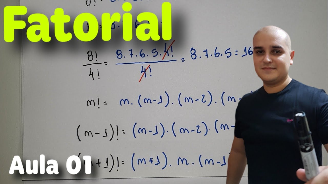 Fatorial 01: Defini&ccedil;&atilde;o de fatorial