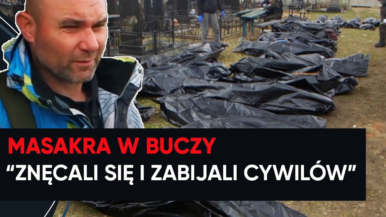 Setki ciał w Buczy. 