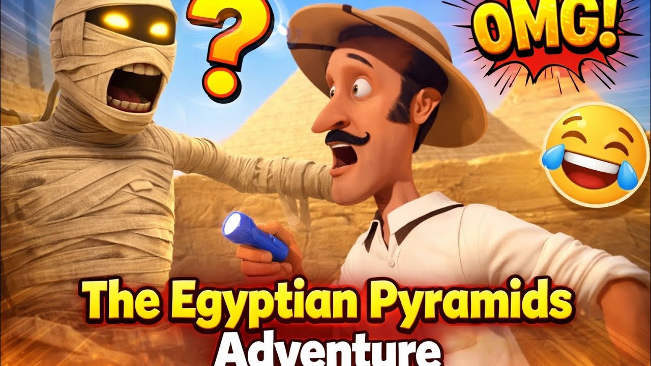 The Egyptian Pyramids Adventure | Funny Animated Short Film