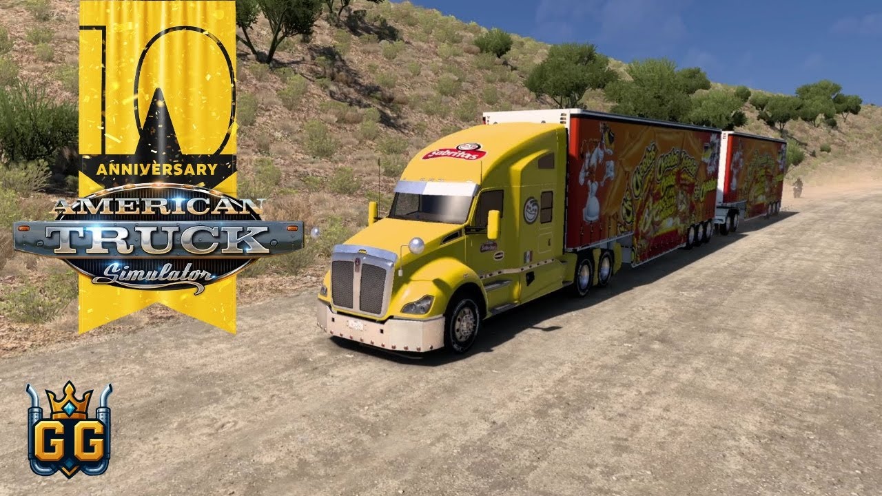 American Truck Simulator - Kenworth T680 2014 | Llegando A Punta Abre Ojos En Su 10 Aniversario