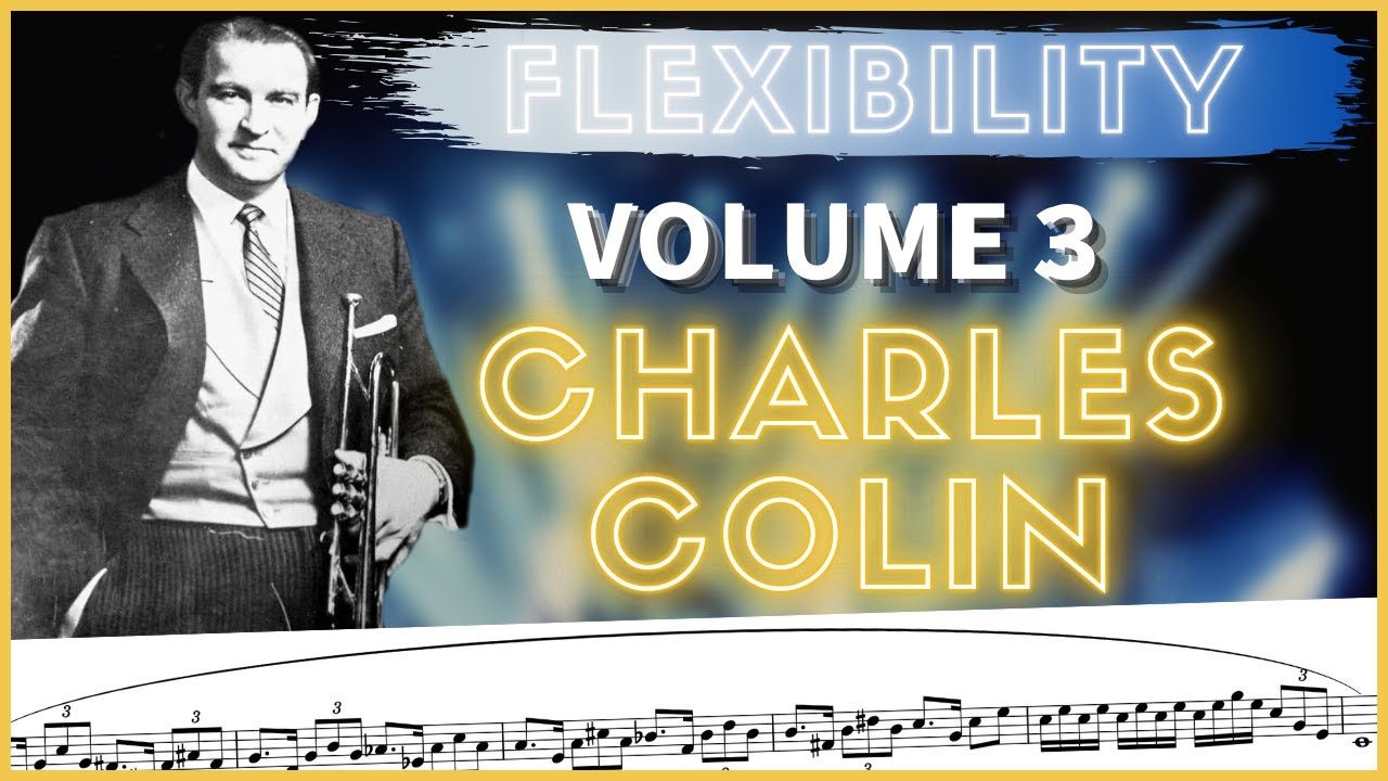 Colin 3rd book - 1st exercise lip flexibility trumpet