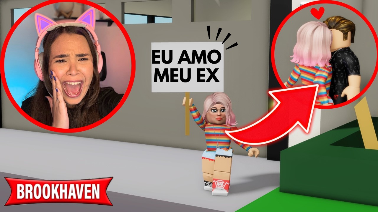 DESCOBRI a EX NAMORADA DO SENDIN BLOX em BROOKHAVEN! 😱