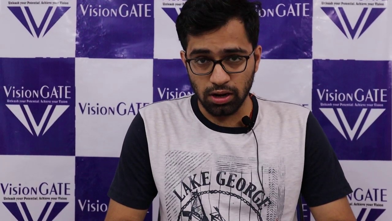 GATE 2020 TOPPER | VisionGATE Priyal Thakkar AIR-591 GATE-202