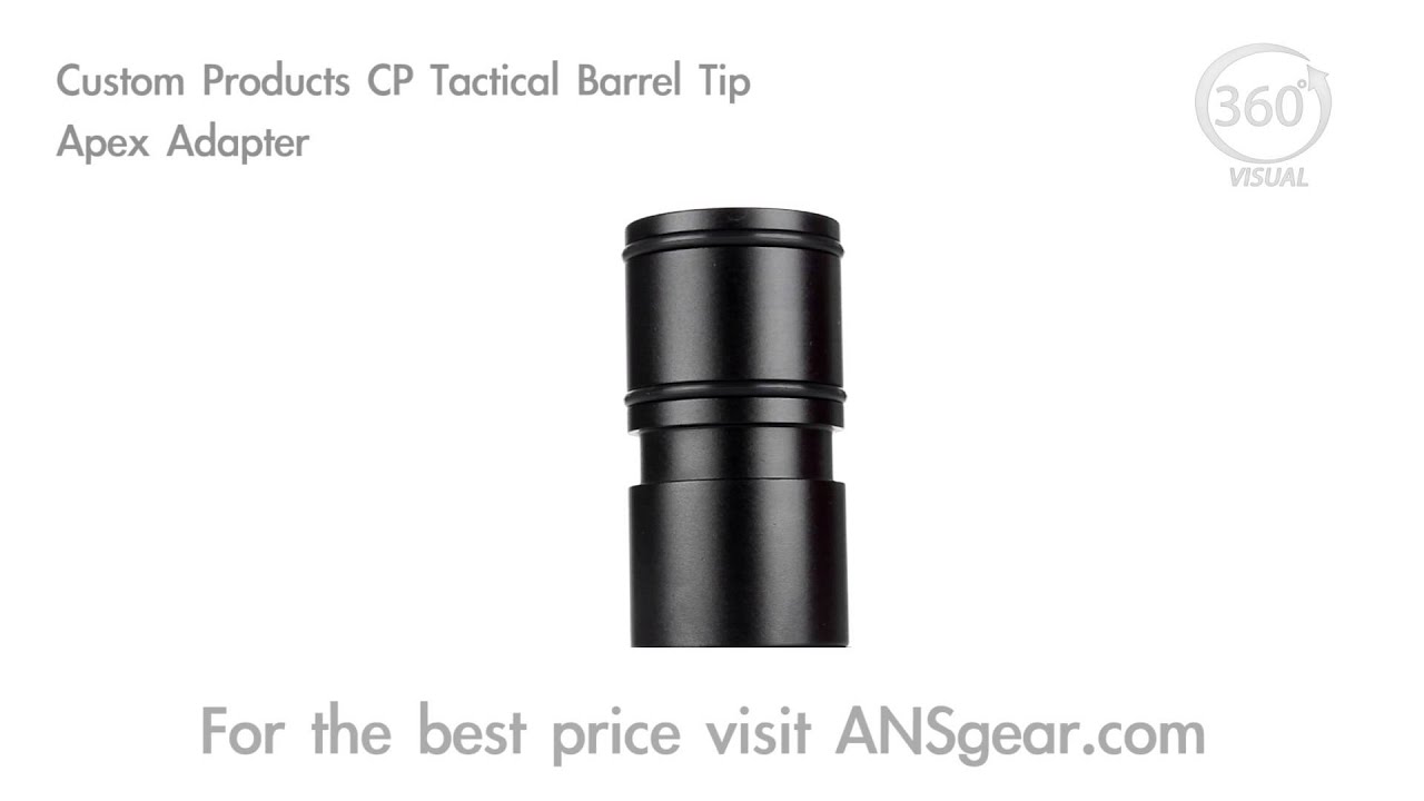 Custom Products CP Tactical Barrel Tip - Apex Adapter - Visual 360