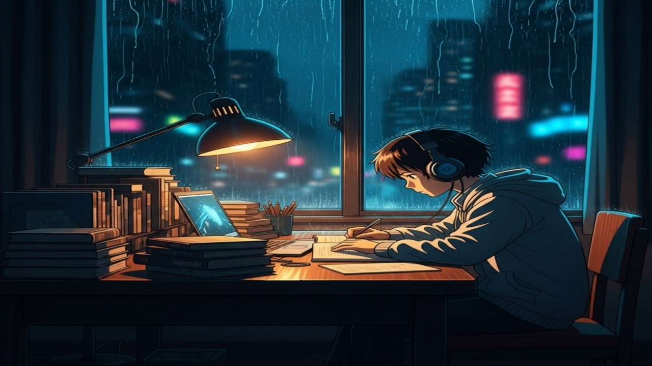 Late Night Study Session 🌙 | Lofi Hip Hop Beats to Focus & Relax