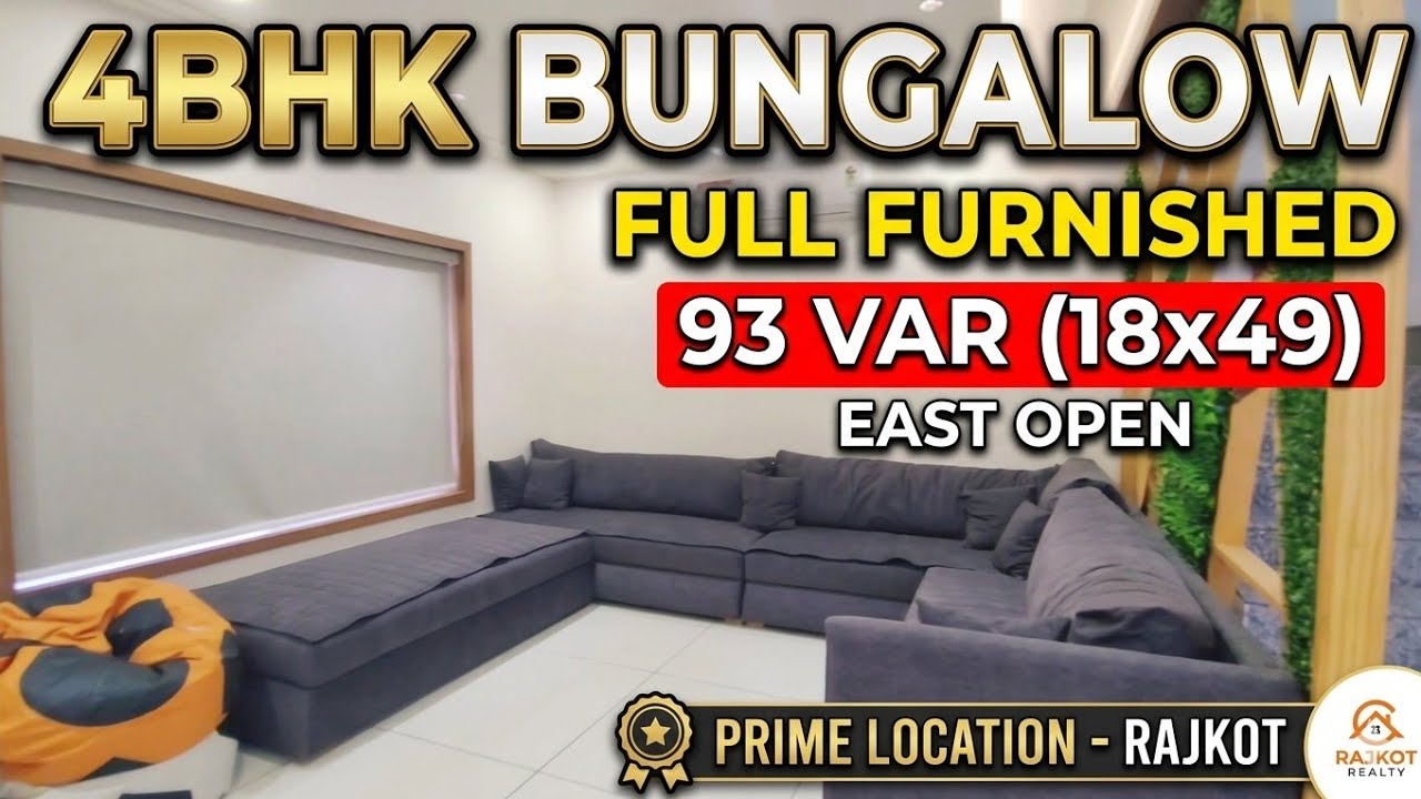🏡4bhk Luxurious Bunglow For Sell 🏡#4bhk #rajkot #realestate