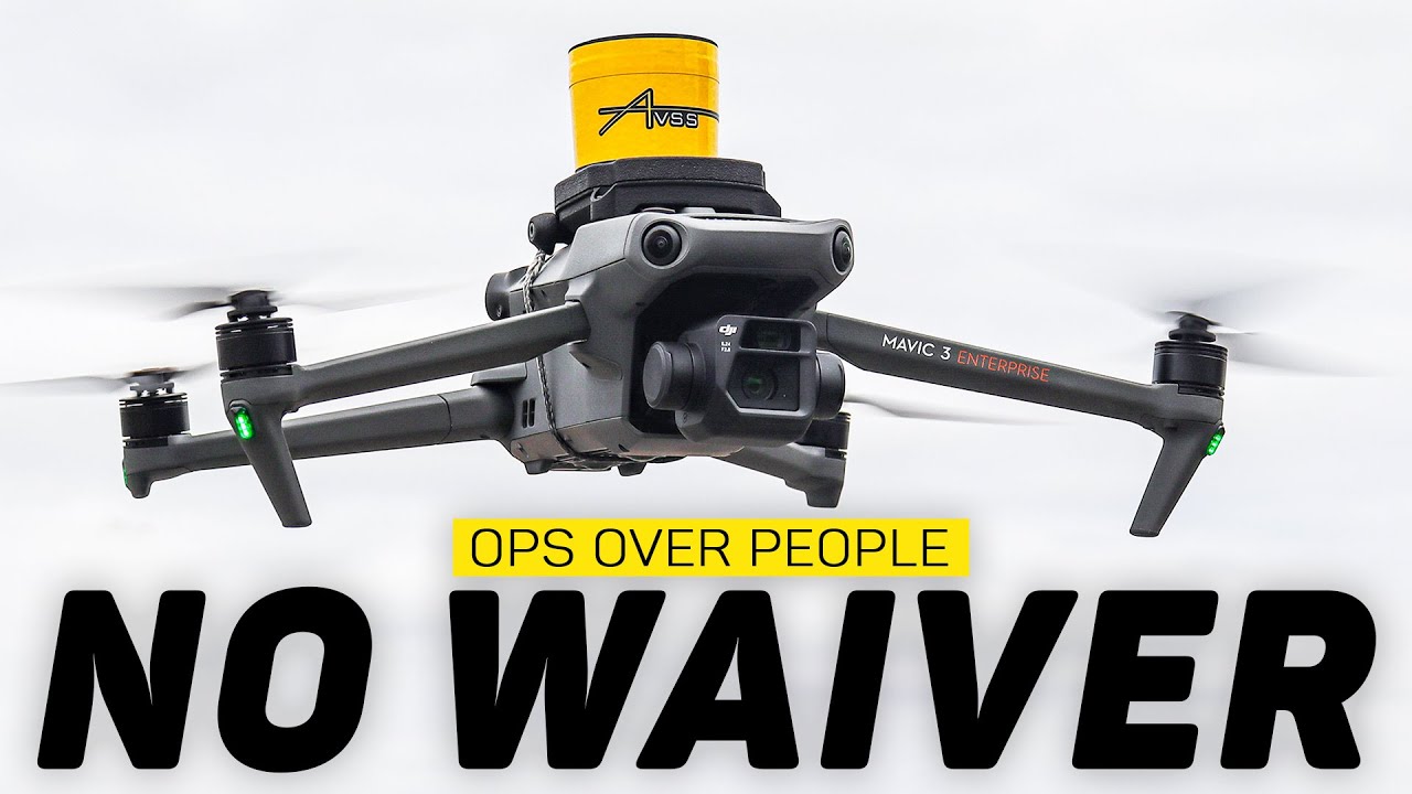 The First Drone Flight Over People in the United States WITHOUT a Waiver