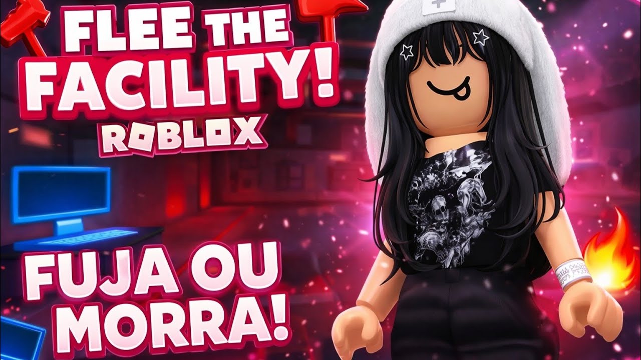 SOBREVIVI NO FLEE THE FACILITY 😱 (Roblox)