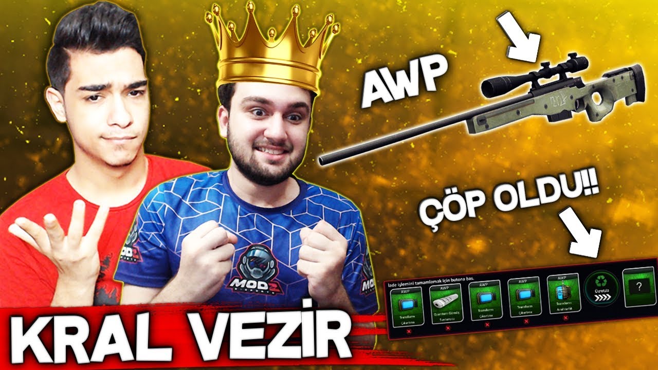RAİNLOX İLE KRAL VEZİR AWP DESTANSILARIMI ÇÖPE ATTI!! ZULA